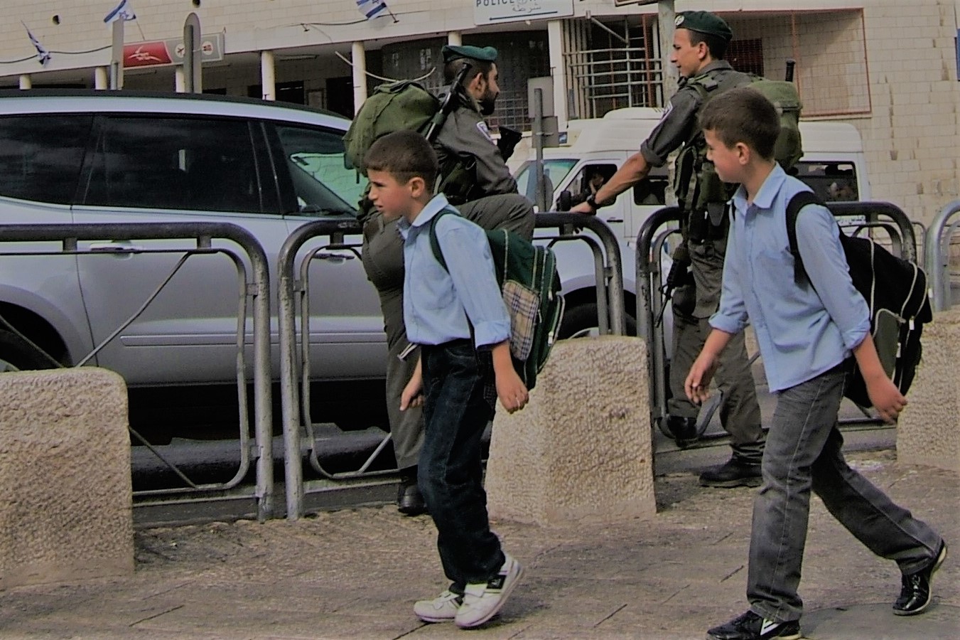 Palestinian children arrested and detained